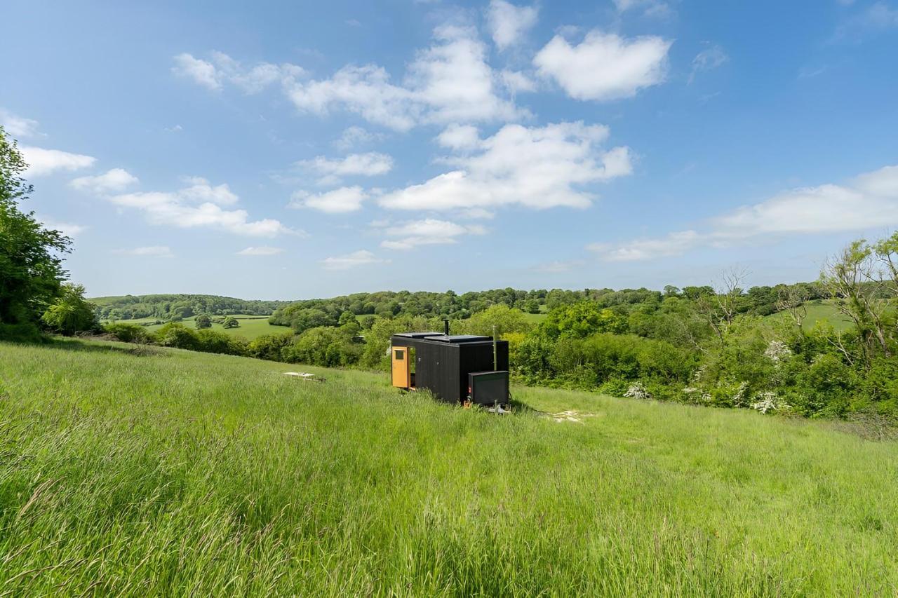 Secluded Offgrid Cabin W/ Sunset View & Fireplace Canterbury Exteriör bild