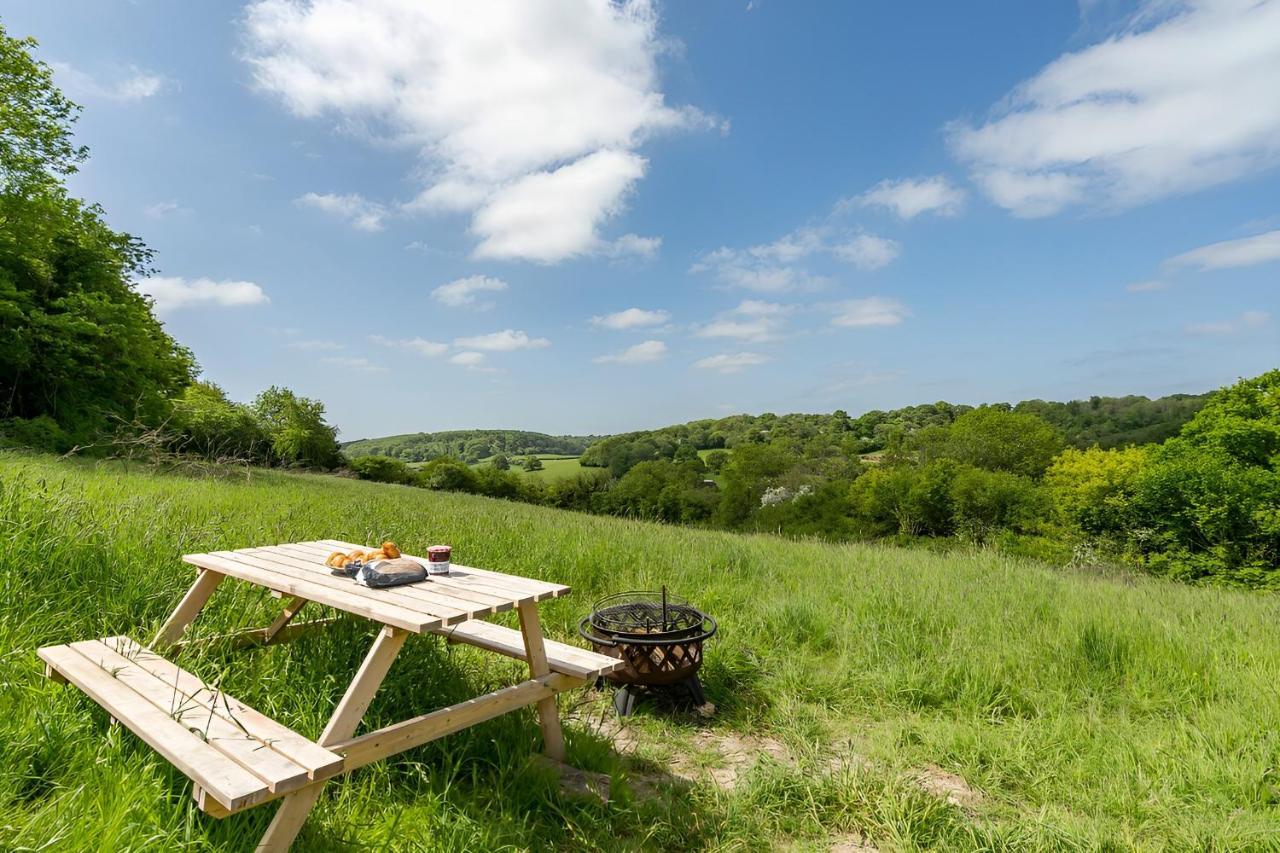 Secluded Offgrid Cabin W/ Sunset View & Fireplace Canterbury Exteriör bild